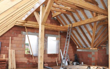 Capel Gwynfe attic trusses